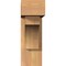 Ekena Millwork Westlake Block Smooth Bracket w/ Offset Brace, Western Red Cedar, 5 1/2"W x 16"D x 16"H BKT0604X16X16WTL05SWR - alternate 3